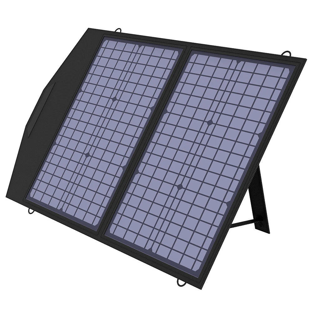 ALLPOWERS 18V Foldable Solar Panel,  60/100/140/200W Mobile Solar Charger for Power Supply, Laptop, Solar Generator, Fishing