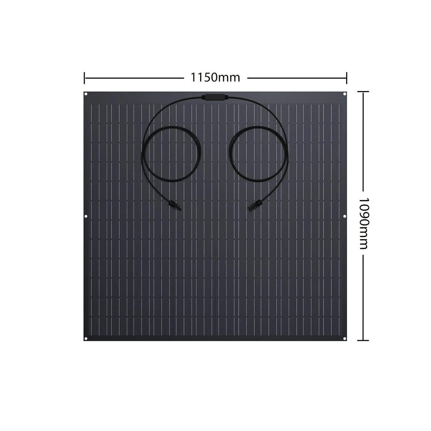 NUOVO! Pannello Solare Flessibile 240W / 480W con Rivestimento ETFE – Celle Monocristalline, Caricabatterie 12V per Auto, Camper, Barca, Campeggio e Sistemi Off-Grid.