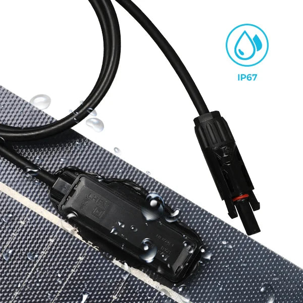 Pannello Solare Flessibile Renogy 100W, 12 Volt – Pannello Solare Semiflessibile Pieghevole Monocristallino per Sistemi Solari Off-Grid, ideale per uso marino.