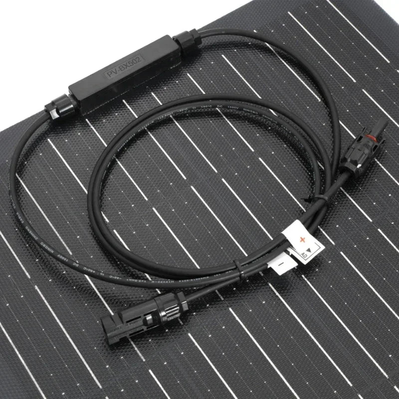 600W 300W Solar Panel 18V Flexible Solar Cell Outdoor Battery Power Charger for Household Camping Yacht Motorhome Car RV Boat