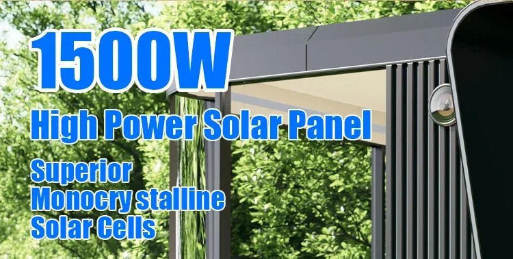 1500W 3000W Solar Panel 1000W Solar High Efficiency Portable Power Bank Flexible Charging Outdoor Solar Cells For Home Camping