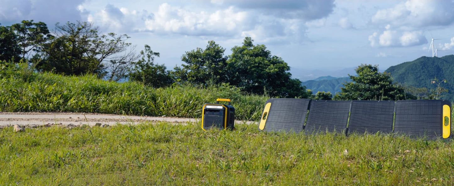 VTOMAN VS220 PRO 220W Solar Panel Kit Complete 48V Power Portable Outdoor Rechargeable Solar Cell Solar Generator for Home