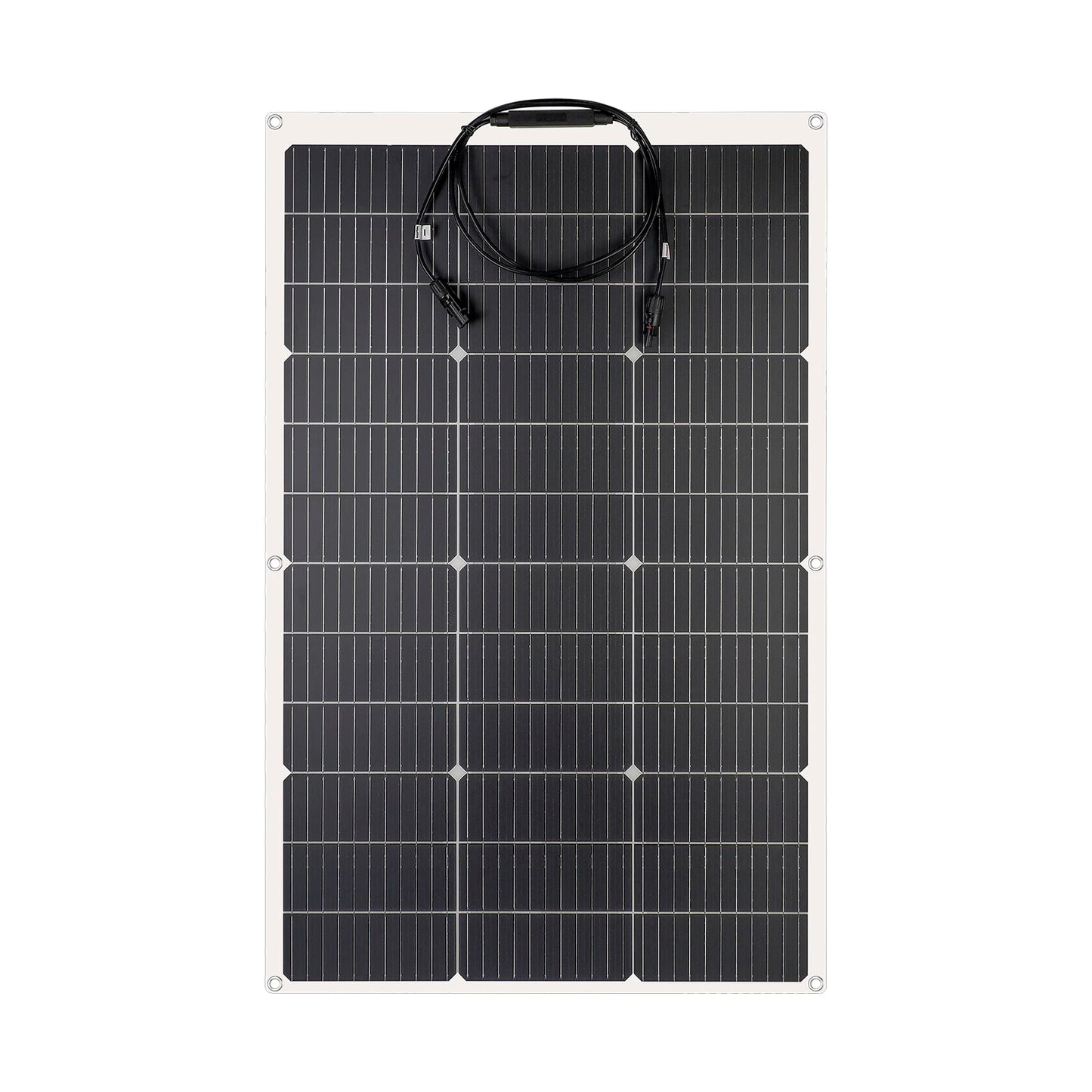 PowMr 100W/200W/300W Flexible Solar Panels 12V Solar Cell MONO ETFE Solar Battery 18V Camping RV Boat Home Charge Power Supplies