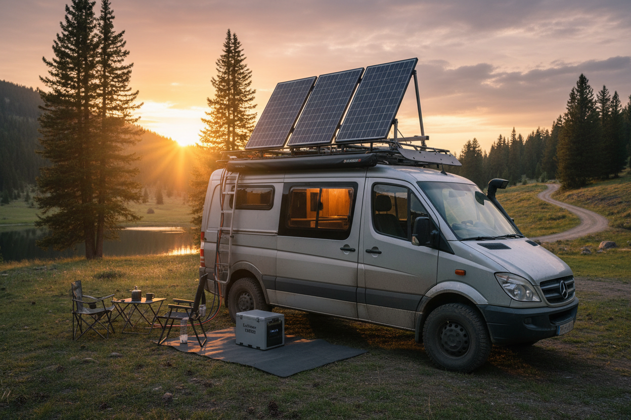 Set Pannello Solare e Batteria