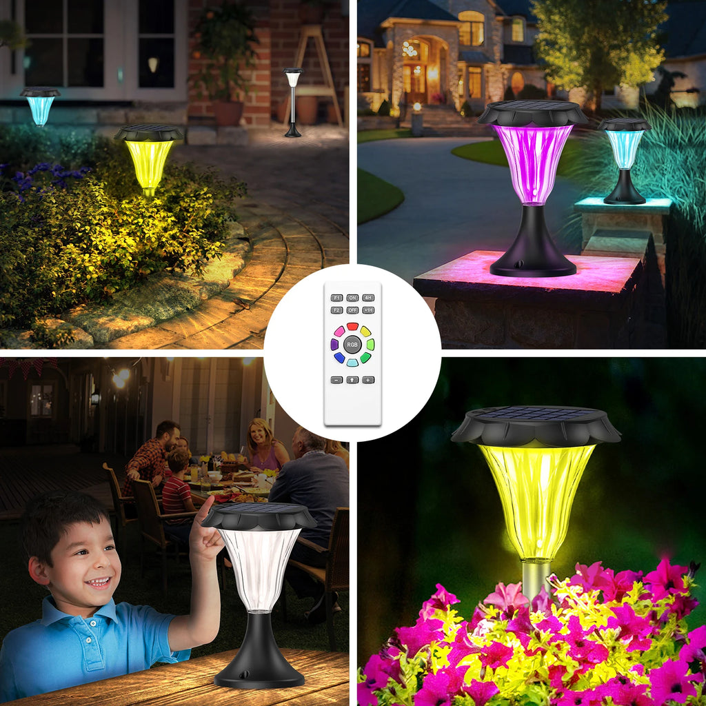 Paletti LED Solari RGB Acciaio Inox IP65