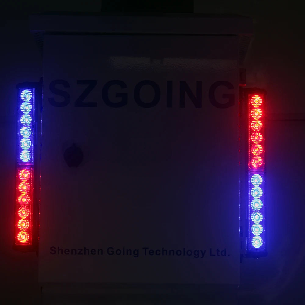 SZGOING Farm Wireless Outdoor Perimeter Security Alarm Light System Dual Solar Panel 8MP CMOS CCTV Surveillance Wide Angle