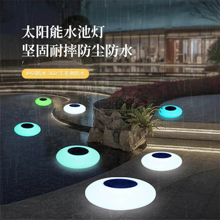 Sfera LED Solare Galleggiante RGB 32cm