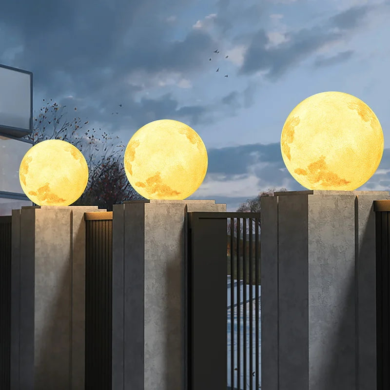 Lampada Luna Solare Decorativa IP65