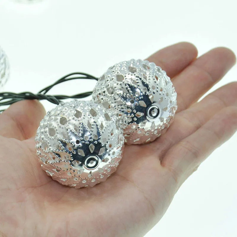 Catena Luci LED Solare Marocco 20LED IP65