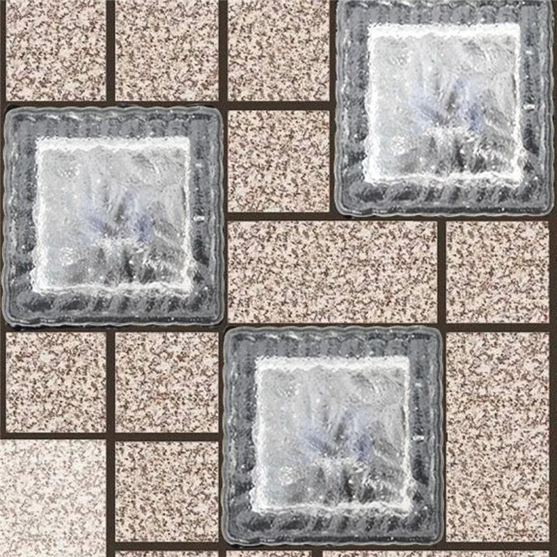 Mattone LED Solare in Vetro Calpestabile