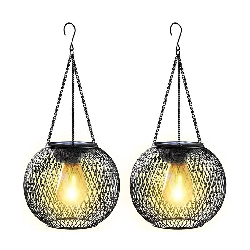 Lanterna Solare Decorativa in Ferro IP65