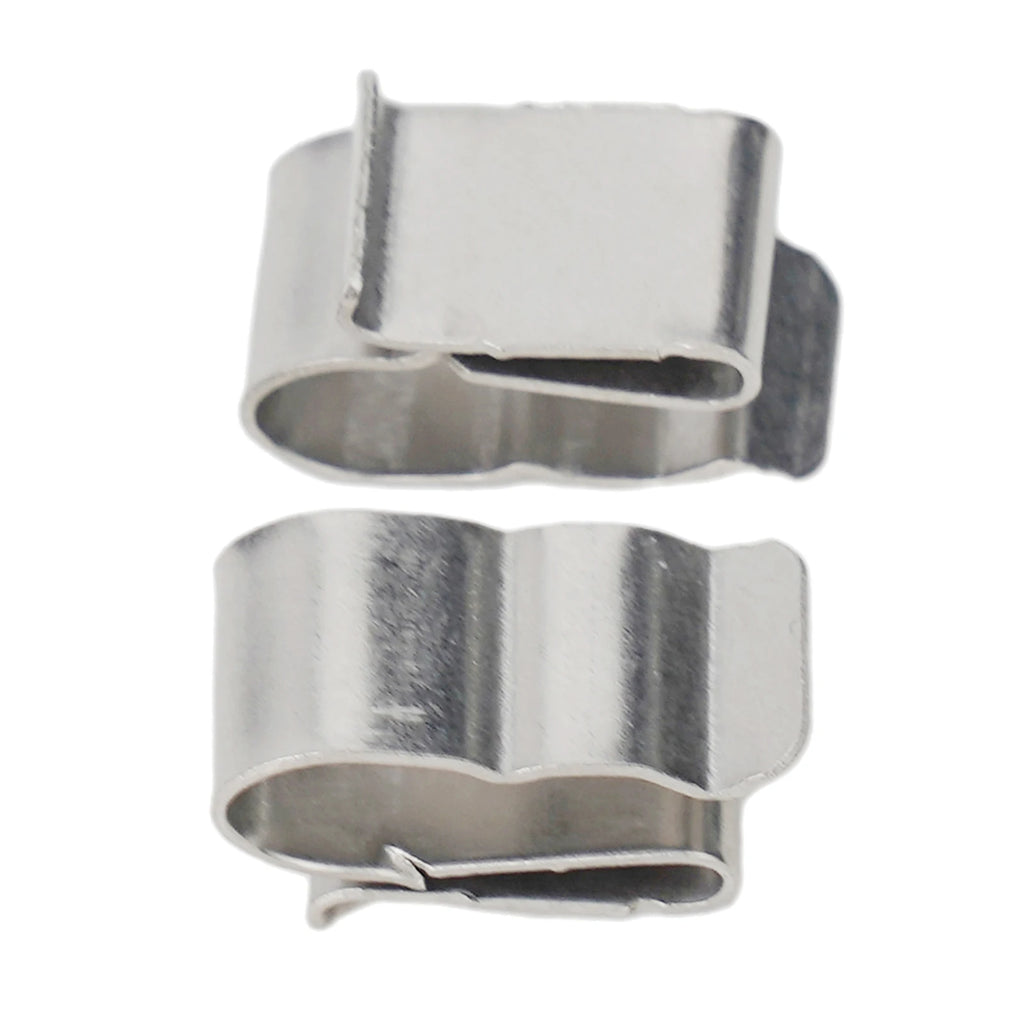 50/20 Pcs Solar Panel Wire Clip For 2x6mm Stainless Steel Cable Trailer Photovoltaic Clamps Clip Organizer For PV Wiring Boat