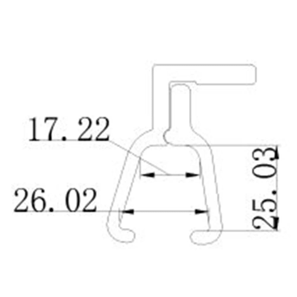 Seam Clamp Solar Panel Clip Accessorie Aluminum Alloy Fixing Fixture Mounting Photovoltaic Bracket Roof Corner