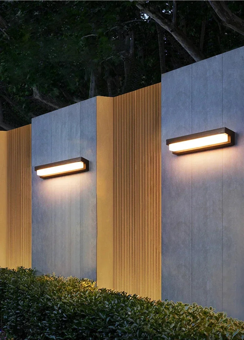 LED Outdoor Solar Wall Lights Waterproof Solar  Light Balcony Villa Doorway Courtyard Walled Lighting Fence Decor Solar Lamp