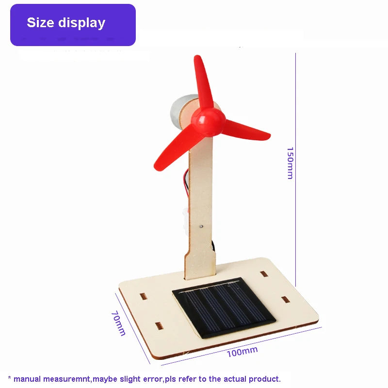 Mini Turbina Eolica Solare Educativa