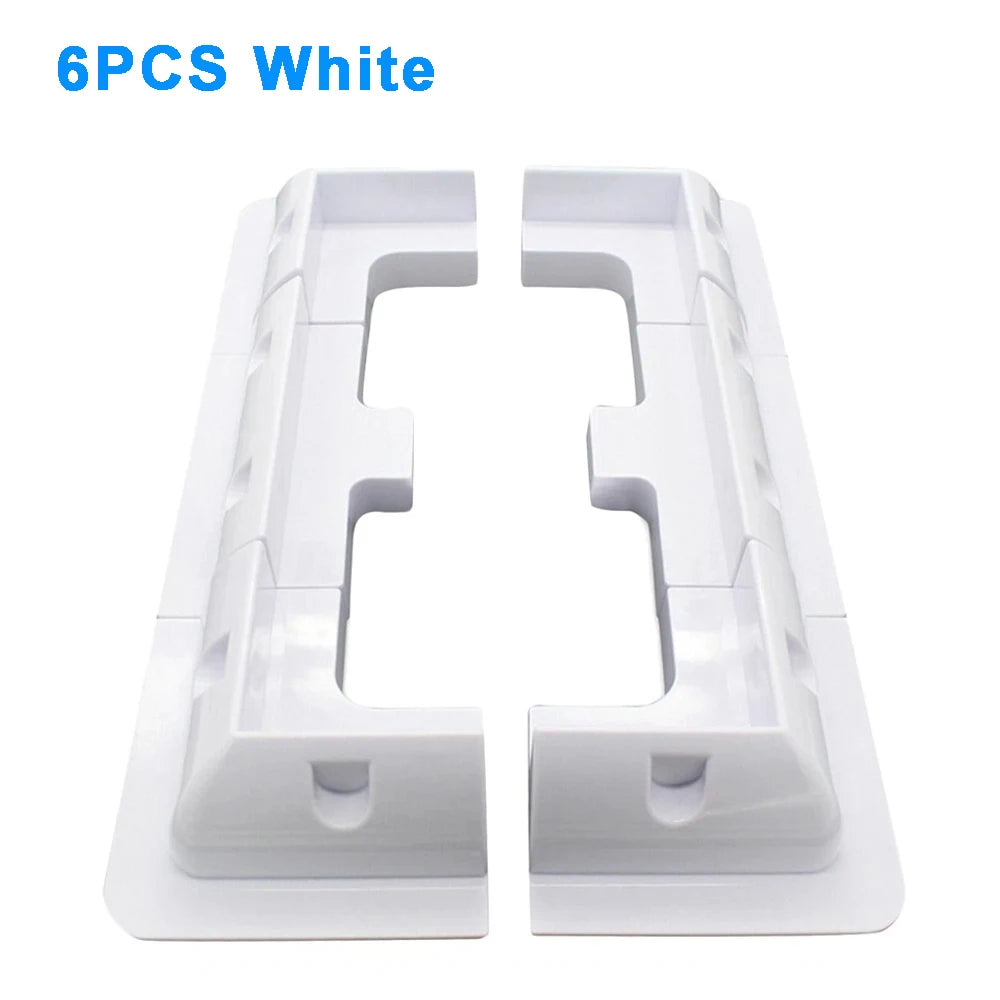 Solar Panel Mounting Fixing Bracket Kit Wire Box RV Roof Top Solar PV ABS Supporting Holder For Caravan Camper Boat Motorhomes