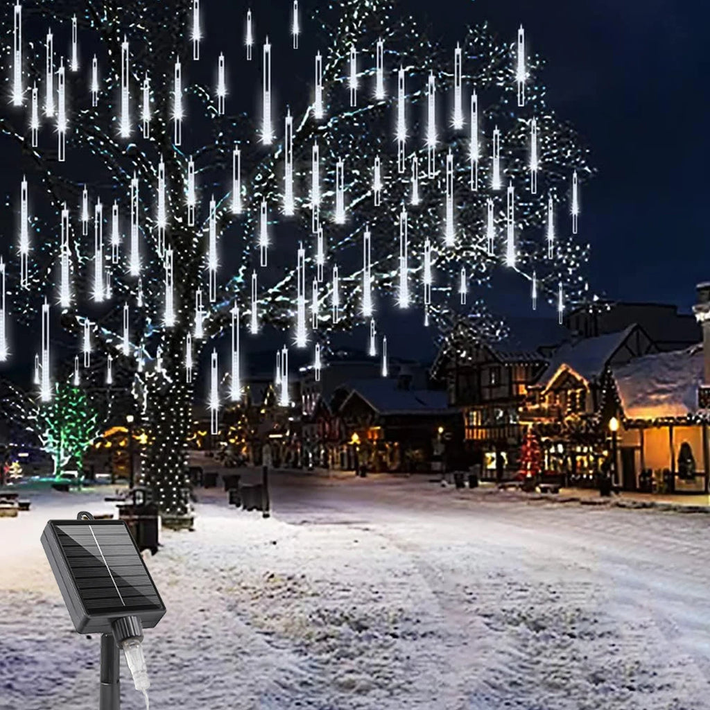 Catena Luci LED Solare Meteor Impermeabile