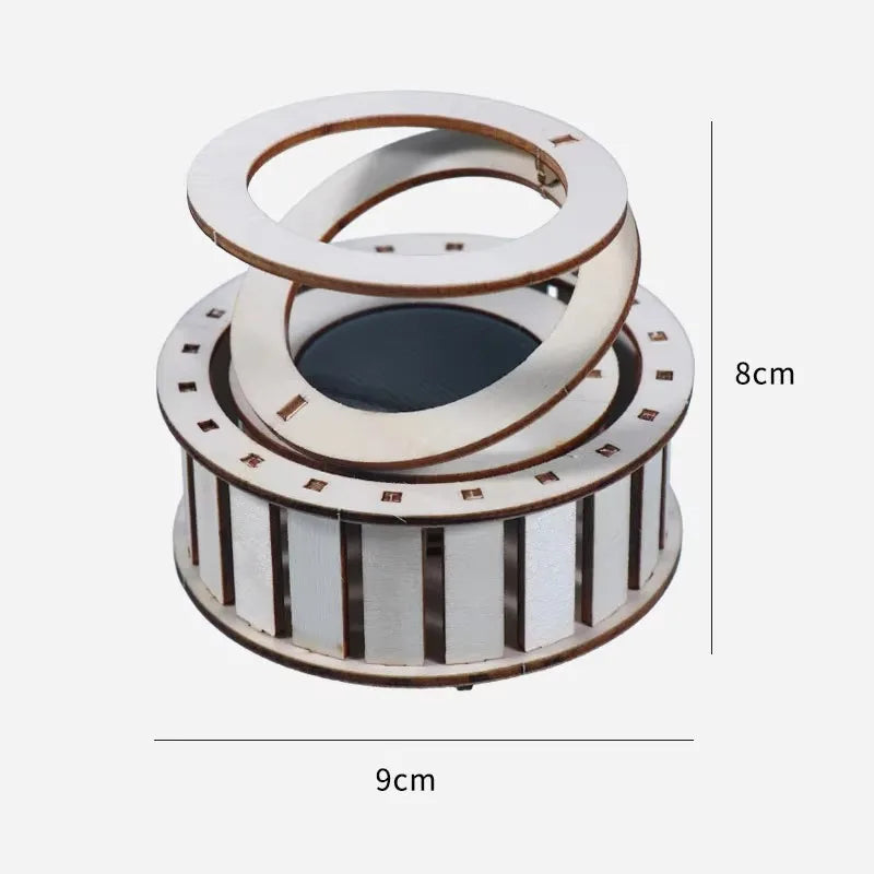 Giroscopio Solare a Doppio Anello STEM