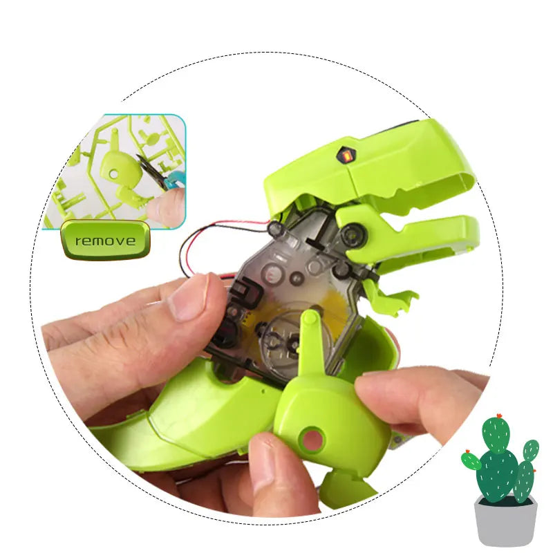 Kit Robot Dinosauro Solare STEM