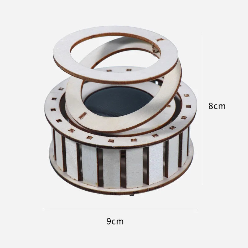 Giroscopio Solare a Doppio Anello STEM