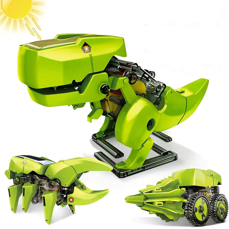 Kit Robot Dinosauro Solare STEM