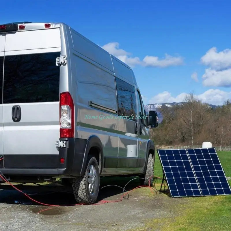 E74E Set of 2 Multipurpose Solars Panel Holders for Efficients Energy Use Outdoors