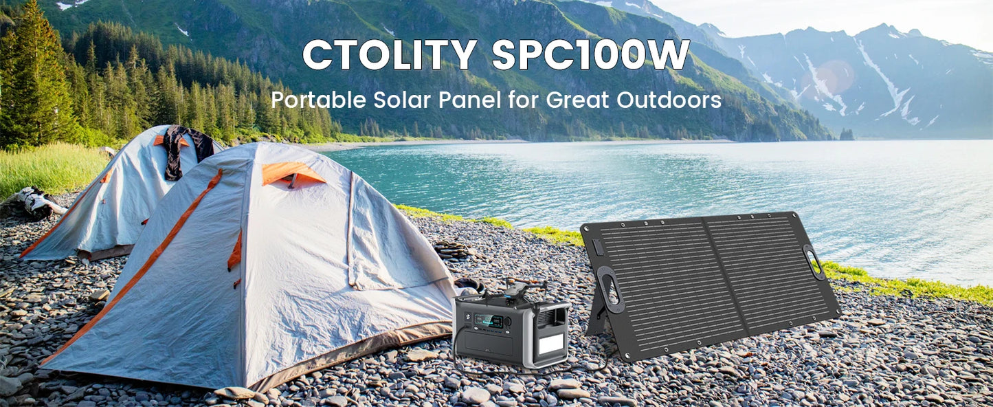 200W ETFE Flexible Foldable Solar Panel 100W Camping Portable Folding Solar Panel Kit High Efficience Travel&Phone&Boat&RV 20.5V