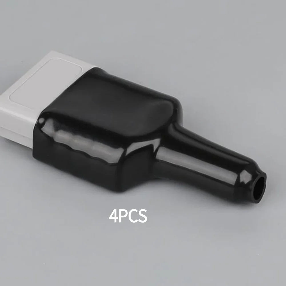 4PCS waterproof 50A Anderson connector plug with embedded dust-proof solar panel cable sheath, suitable for wiring accessories