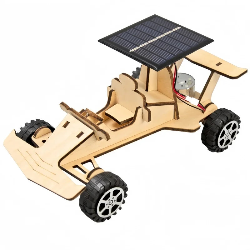 Auto da Corsa Solare in Legno 3D