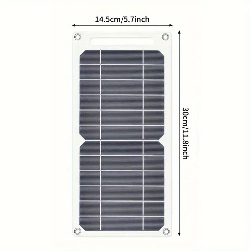 35W Foldable Solar Charger Dual USB with Smart Charge Tech for Power Bank,iPhone,Camping,RV,Emergency&Outdoor Travel Accessories