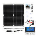 200W Solar Panel Kit With 60A Controller DC 18V Portable Solars Power Charger for Bank Battery Camping Car Boat RV Sola r Plate