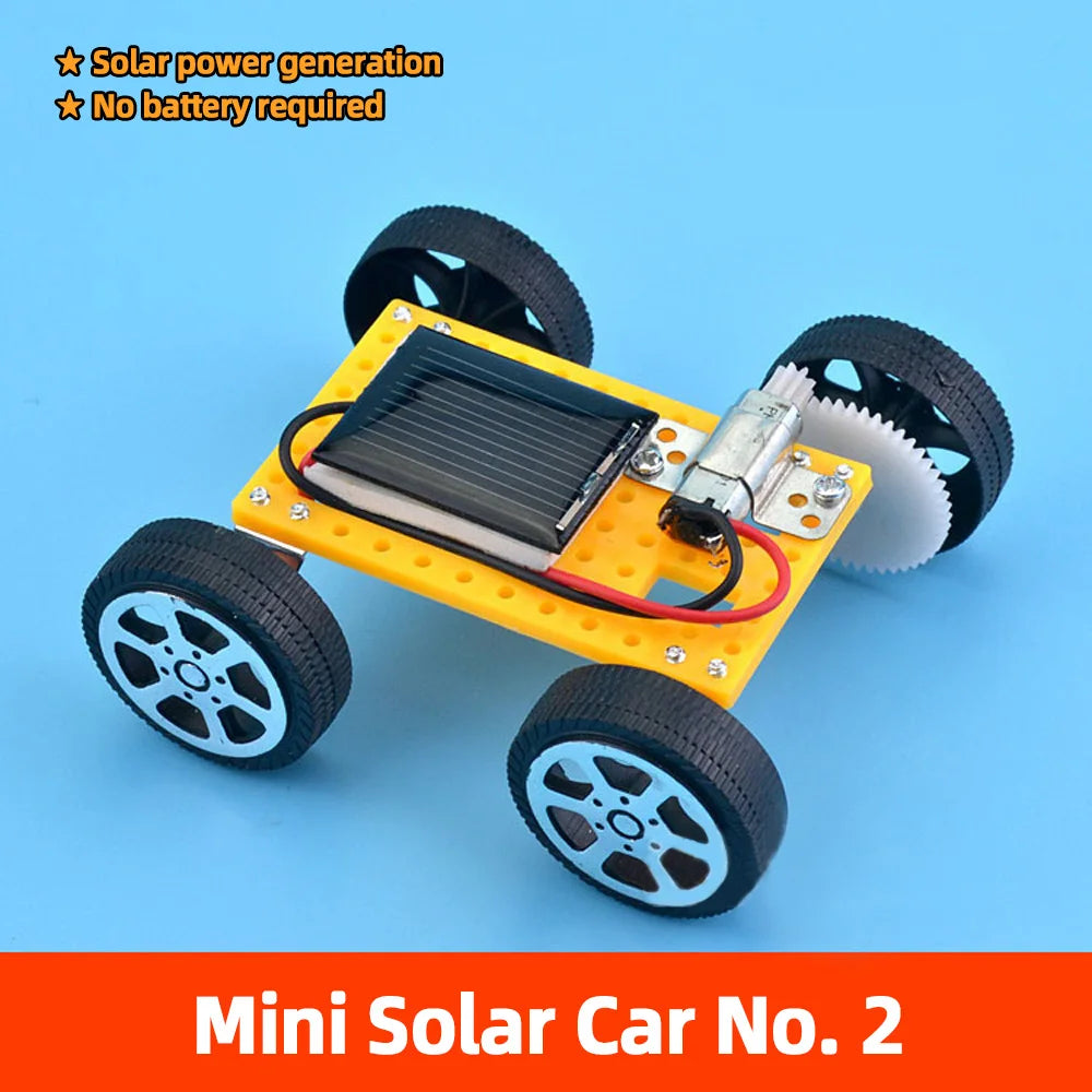 Mini Auto Solare Fai-da-Te