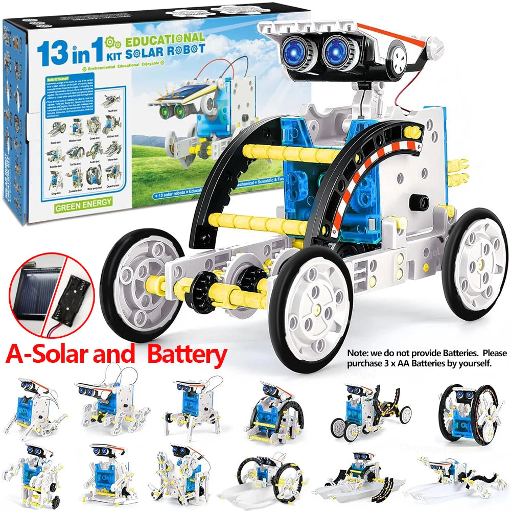 Kit Robot Solare 13 in 1 STEM