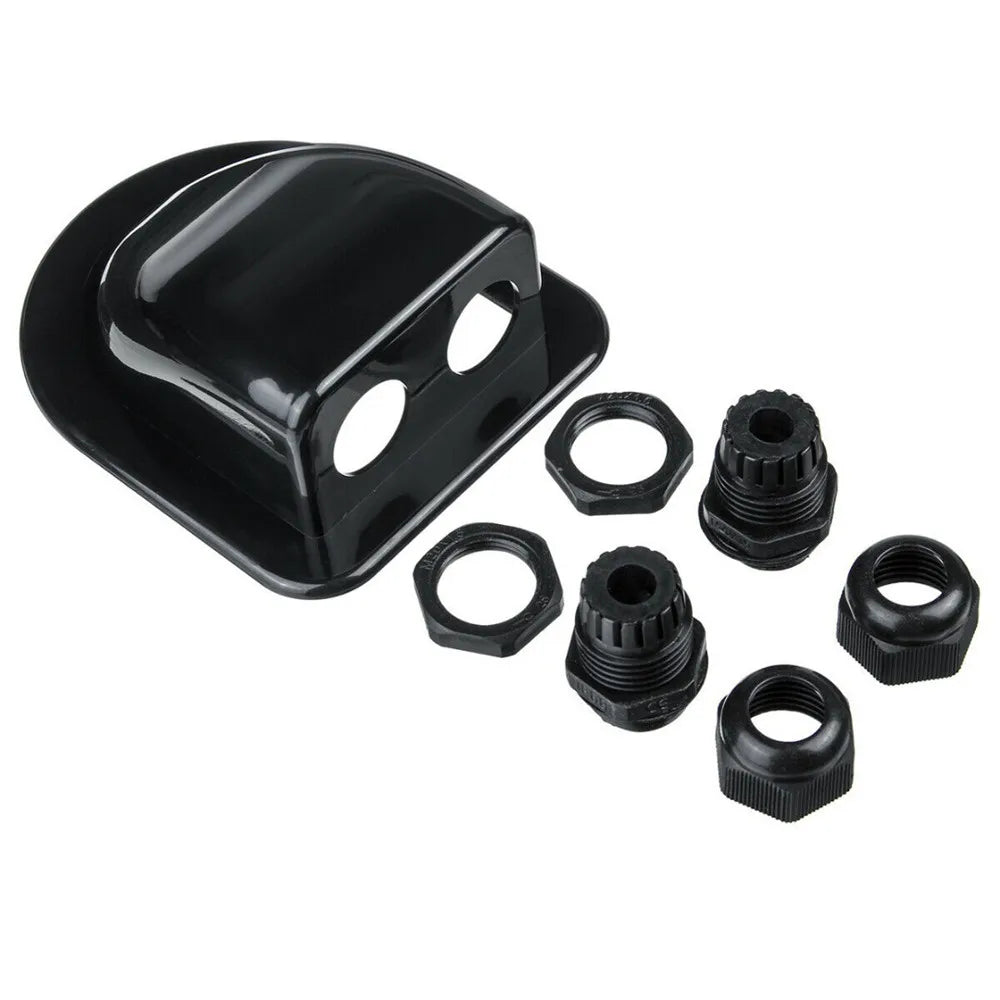 Camper Accessories Caravan Solar Car Junction Box Roof Wire Entry Solar Cable Motorhome Junction Box RV Caravan Accessories