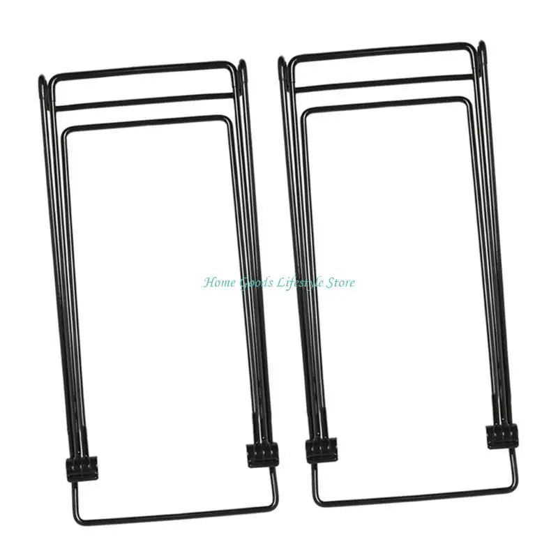 E74E Set of 2 Multipurpose Solars Panel Holders for Efficients Energy Use Outdoors