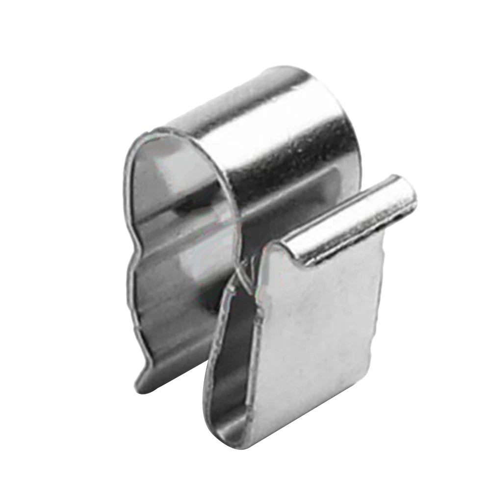 50/20 Pcs Solar Panel Wire Clip For 2x6mm Stainless Steel Cable Trailer Photovoltaic Clamps Clip Organizer For PV Wiring Boat