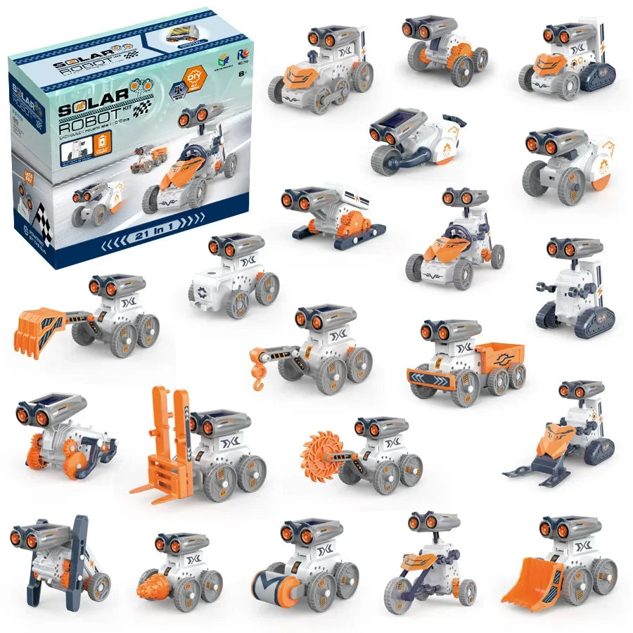 Kit Robot Auto Solare Programmabile