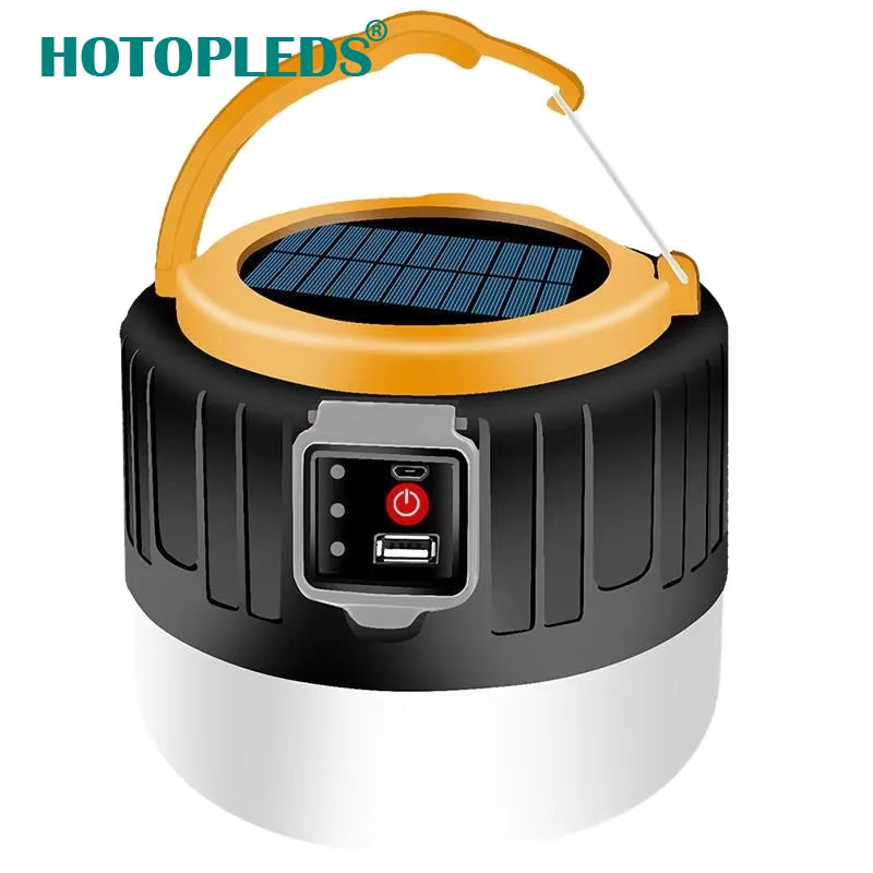 USB Solar Lights for Trips Rechargeable Garden Solar Lamp Led Portable Lantern Multifunctional Solar Camping Lights DC 5V