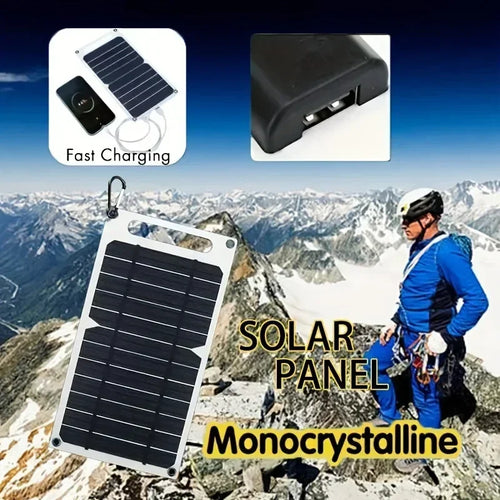 35W Foldable Solar Charger Dual USB with Smart Charge Tech for Power Bank,iPhone,Camping,RV,Emergency&Outdoor Travel Accessories
