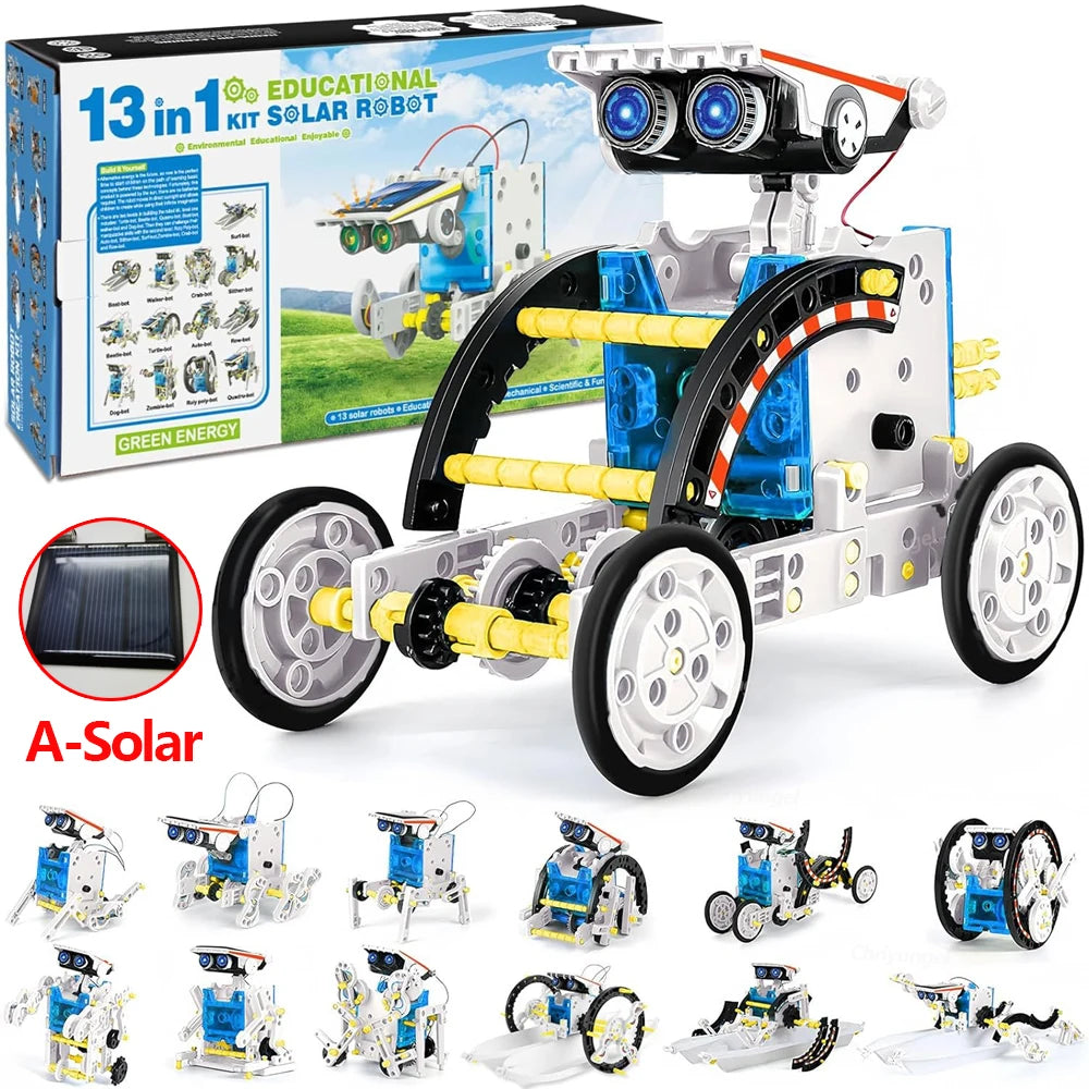 Kit Robot Solare 13 in 1 STEM