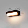 LED Outdoor Solar Wall Lights Waterproof Solar  Light Balcony Villa Doorway Courtyard Walled Lighting Fence Decor Solar Lamp