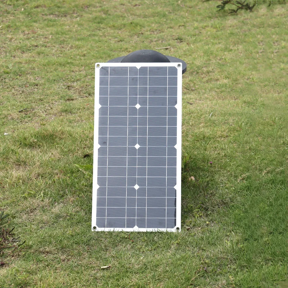 600W Solar Panel 12V Solar Kit Flexible Portable With 100A Controller Suitable For Home Outdoor Camping Mobile RV Solar Charger