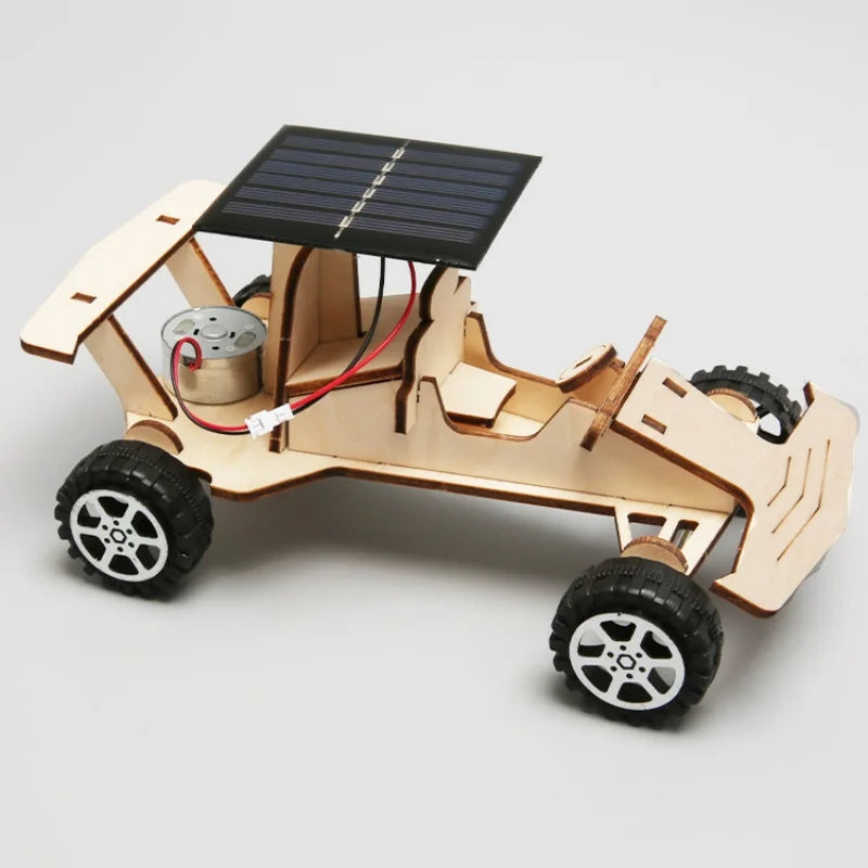 Auto da Corsa Solare in Legno 3D