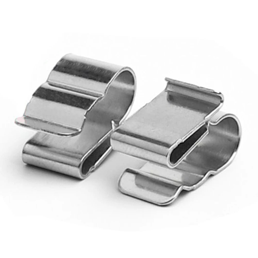 50/20 Pcs Solar Panel Wire Clip For 2x6mm Stainless Steel Cable Trailer Photovoltaic Clamps Clip Organizer For PV Wiring Boat