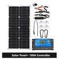 600W Solar Panel 12V Solar Kit Flexible Portable With 100A Controller Suitable For Home Outdoor Camping Mobile RV Solar Charger