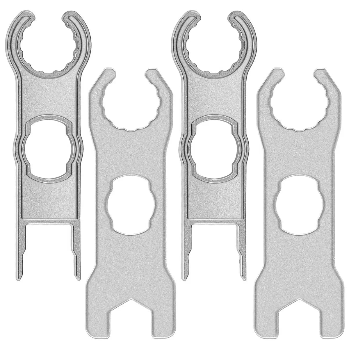 2 Pairs Solar Connector Wrench Aluminum Alloy Portable Solar Connector Spanner Solar Panel Cable Assembly and Disassembly Tool