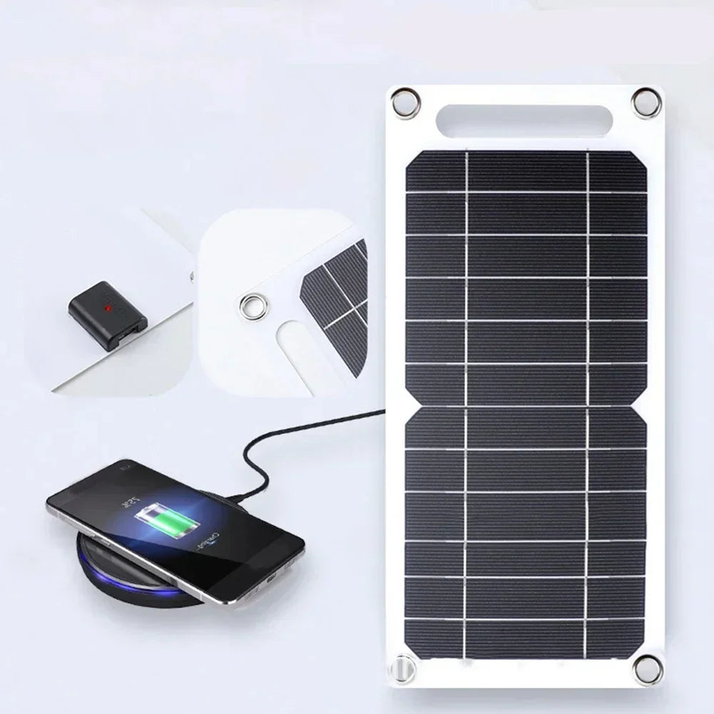35W Foldable Solar Charger Dual USB with Smart Charge Tech for Power Bank,iPhone,Camping,RV,Emergency&Outdoor Travel Accessories