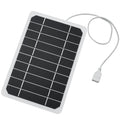 USB Solar Panel for Mobile Charging Outdoor 5W 5V Portable Solar Charger Waterproof Solar Charger With Wires for Bicycles Mobile