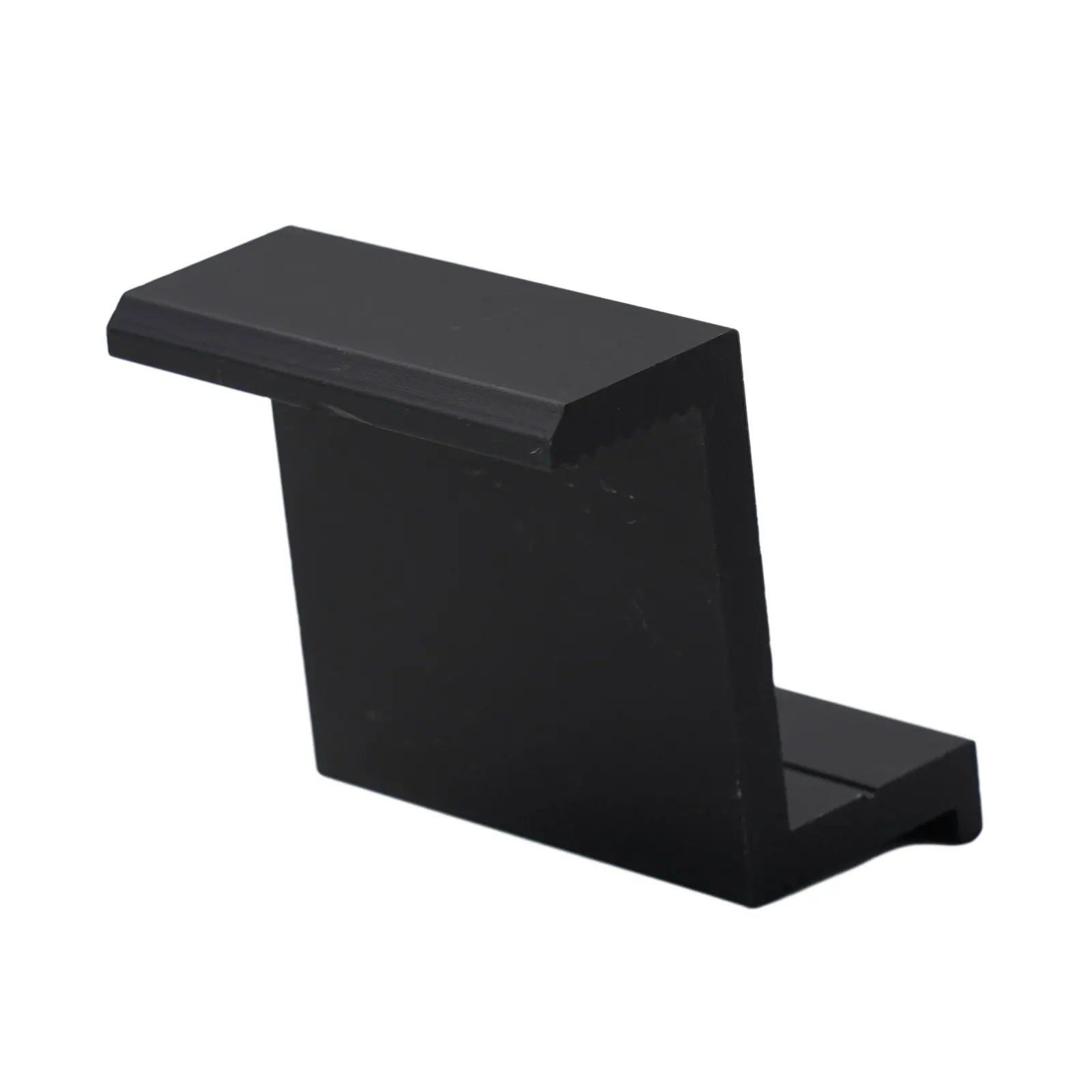 4Pcs End Clamp PV Solar Panel Mount Accessories PV End Clamp Aluminum Alloy Black Photovoltaic Bracket Side Pressure Block