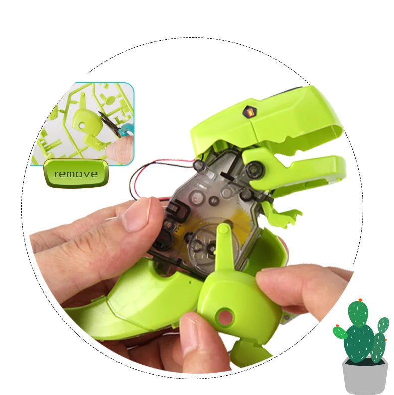 Kit Robot Dinosauro Solare STEM